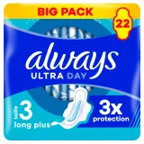 ALWAYS Ultra Day & Night Serviettes hygiéniques avec ailettes