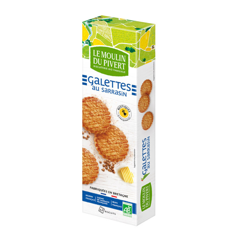 Galettes bretonnes sarrasin bio