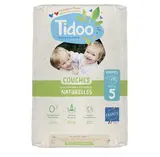 Couches écologiques T5/12-25kg, jumbo, Tidoo Nature (40 couches)