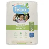 Couches écologiques T6/16-30kg, Tidoo Nature (34 couches)