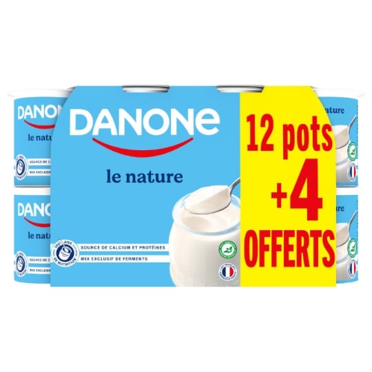 Yaourts Nature Nature DANONE