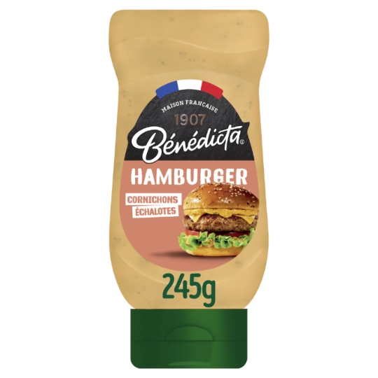 Sauce Hamburger Cornichons Echalottes BENEDICTA