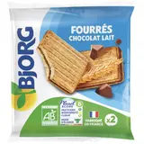 Biscuit Fourrés de Chocolat aux lait Bio BJORG