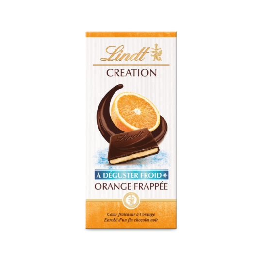 Tablette de Chocolat Noir Création Orange Frappée LINDT