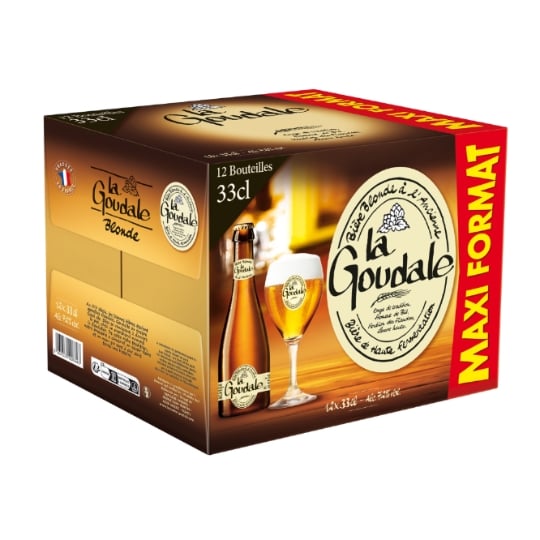 Bière Blonde à l'Ancienne 7,2% LA GOUDALE