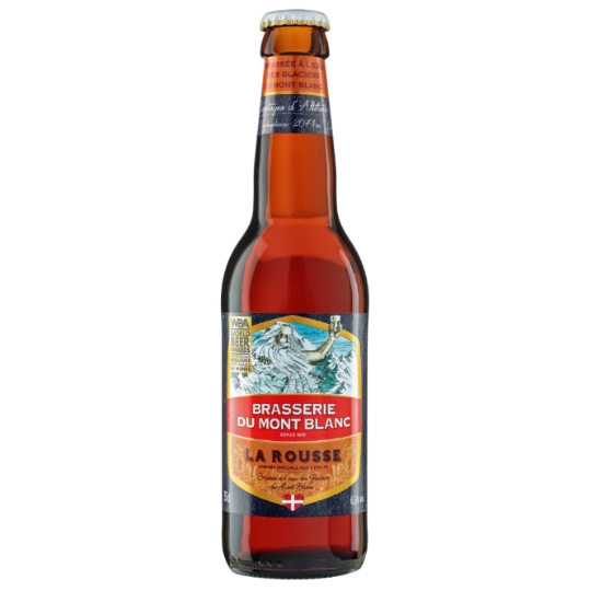 Bière Ambrée La Rousse 6,5% MONT BLANC