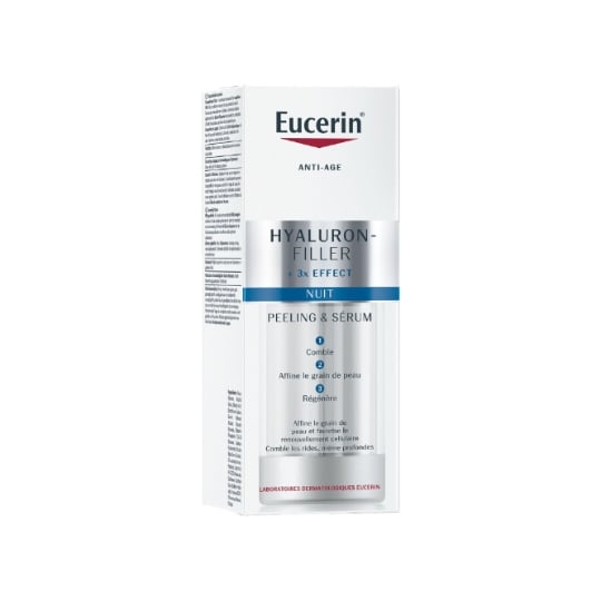 Sérum de Nuit Visage Peeling et Comblement Hyaluron-Filler EUCERIN