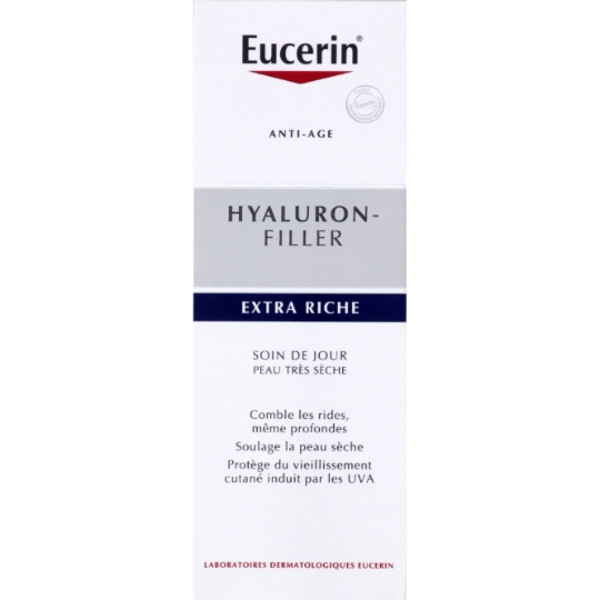 Soin de Jour Anti-âge Extra Riche Hyaluron Filler EUCERIN