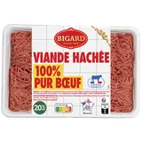 Haché vrac 20% Mat.Gr.,BIGARD, France, barquette, 640g