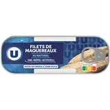 Filets de maquereaux au naturel  176g