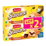 BROSSARD Savane Gâteaux marbrés au chocolat sachets fraicheur