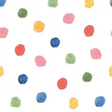 Paperproducts Design Serviette en papier Point Multi-Colors, 20 serviettes de 33 x 33 cm