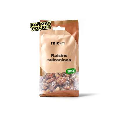 Raisins sultanines BIO, Frichti (40 g)