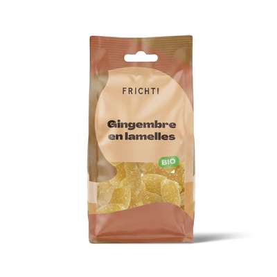 Gingembre en lamelles BIO, Frichti (200 g)