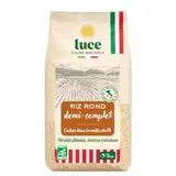 Riz rond demi - complet BIO, Luce (500 g)