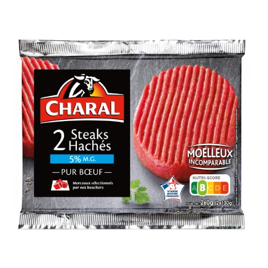 Steaks Hachés Bœuf 5% MG CHARAL