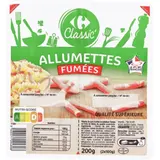 Allumettes Fumées CARREFOUR CLASSIC'