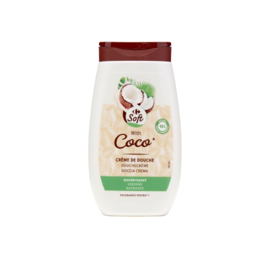 Crème douche Coco CARREFOUR SOFT