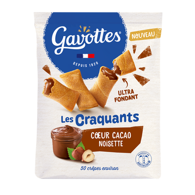 Craquants coeur cacao noisette GAVOTTES 175g