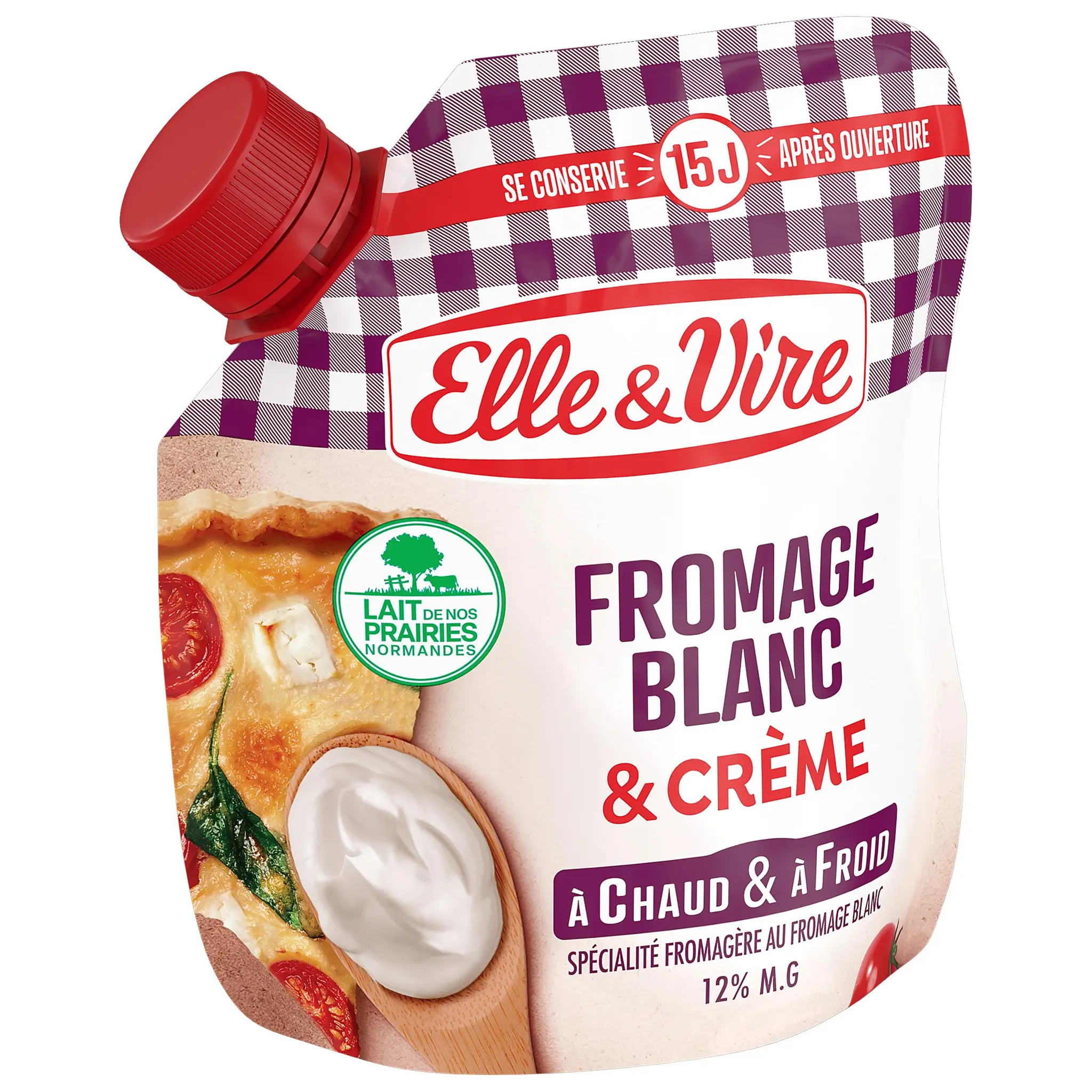 ELLE & VIRE Crème au fromage blanc