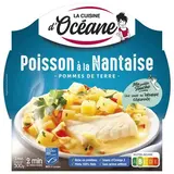 La Cuisine d'Océane Poisson MSC à la Nantaise et pommes de terre en barquette individuelle micro-ondable, 300g