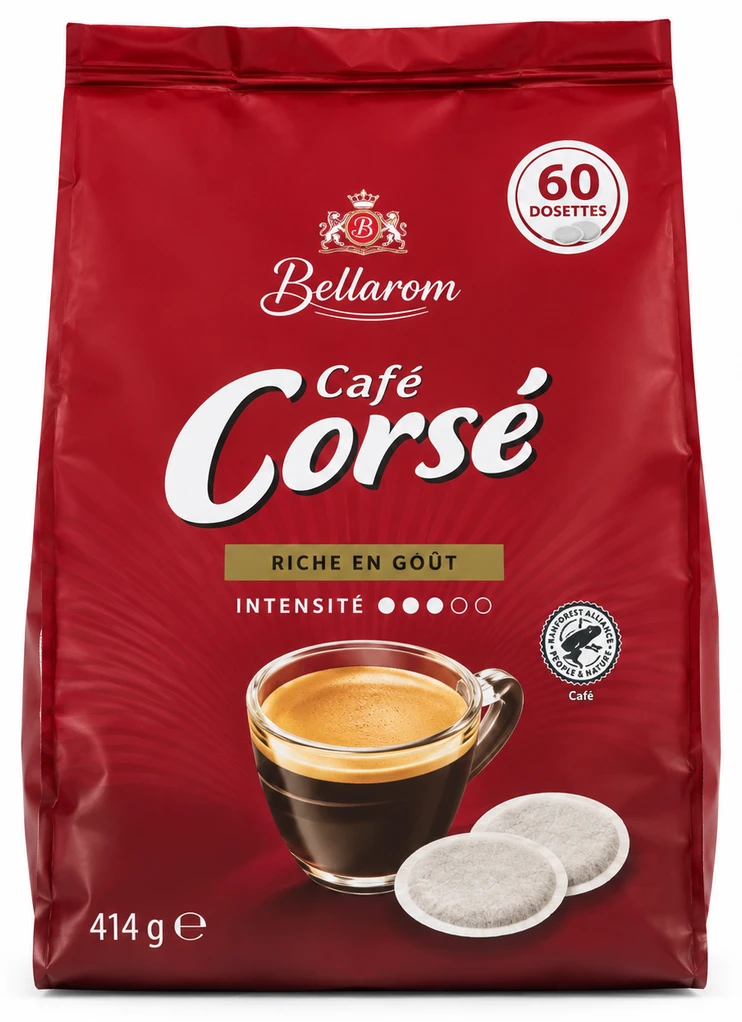 Bellarom Café corsé 60 dosettes