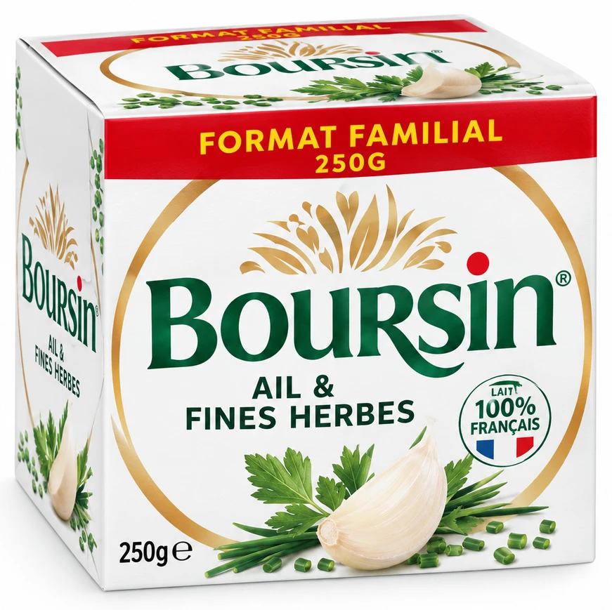 Boursin Ail & fines herbes