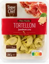 Toque du Chef Tortelloni au jambon cru