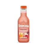 Jus de fruits Pressés Pêche Framboise Pomme Edition Limitée Pure Tendresse TROPICANA