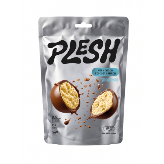 Chocolat au Lait Bille Croquante Goût Spéculos PLESH