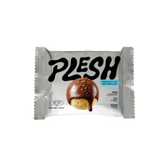 Chocolat au Lait Bille Croquante Saveur Spéculoos PLESH