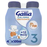 GALLIA CALISMA - Lait de croissance, dès 12 mois - 4x50cl