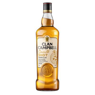 Clan Campbell Liqueur de whisky aromatisée vanille 25°, 70cl