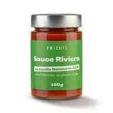 Sauce Riviera au basilic Genovese AOP et à l'huile d'olive vierge extra, Frichti (180 g)