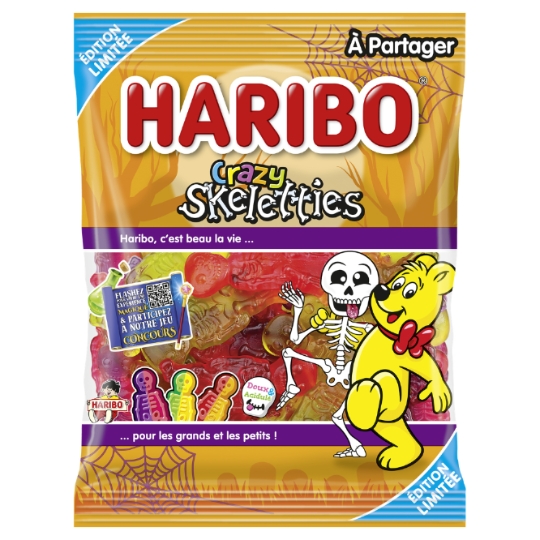 Bonbons skeletties HARIBO