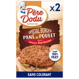 Pané poulet spécial burger panure BBQ, PERE DODU, Union Européenne, 180g