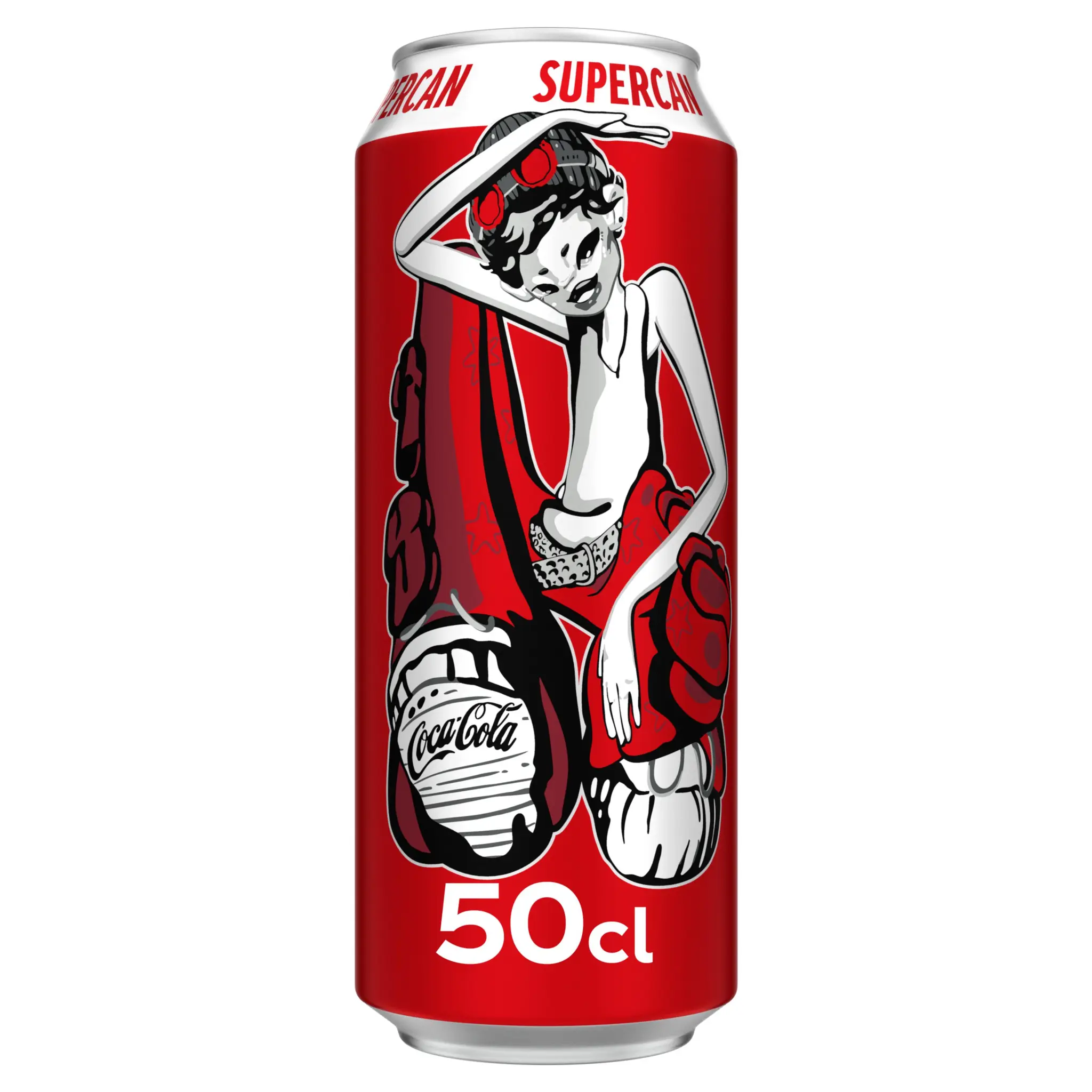 COCA-COLA Boisson gazeuse aux extraits végétaux goût original boîte