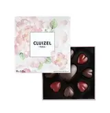 Coffret de Fleurs Précieuses - bonbons de chocolat, Cluizel (95 g)