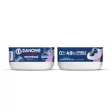 Danone Fromage Blanc Protéiné 0% Myrtille, 4x100g