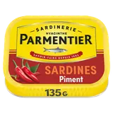Sardines huile d'olive et Piment PARMENTIER - 135g
