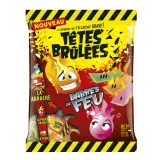 TÊTES BRÛLÉES Barres de feu bonbons piquants
