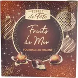 Assortiment de Chocolats Forme Fruits de Mer Praliné ESPRIT DE FÊTE