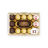 Assortiment de Chocolats au Lait et Noisettes Noix de Coco et Chocolat Noir FERRERO COLLECTION