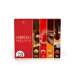 Assortiment de Chocolats Lait et Noisettes, Noir, Liqueur Cerise, Café et Noisette grillée FERRERO PRESTIGE