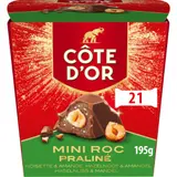 Bouchées de Chocolat Praliné avec Noisette Mini Roc COTE D'OR