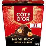 Bouchées de Chocolat Noir avec Noisette Mini Roc COTE D'OR