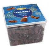 Guimauves enrobées de Chocolat au Lait ESPRIT DE FETE
