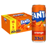 Boisson FANTA Orange sleek canette 33cL