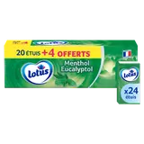 Mouchoirs menthol LOTUS 4 plis 20+4