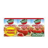 Sauce coulis de tomate Tomacouli brique PANZANI - 3x200g